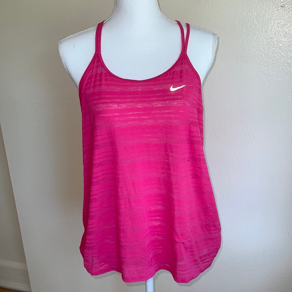 Nike Dri-Fit Pink Tank Size Large